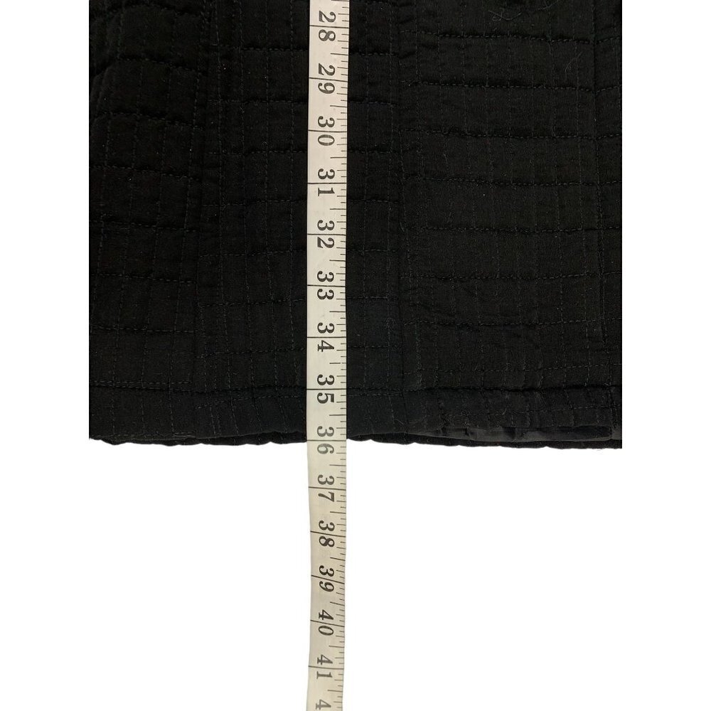 Miss Gallery Women's Black Coat With Hood - Picture 4 of 6